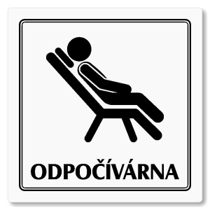 Odpočívárna, 118x118mm, bílá, Utah